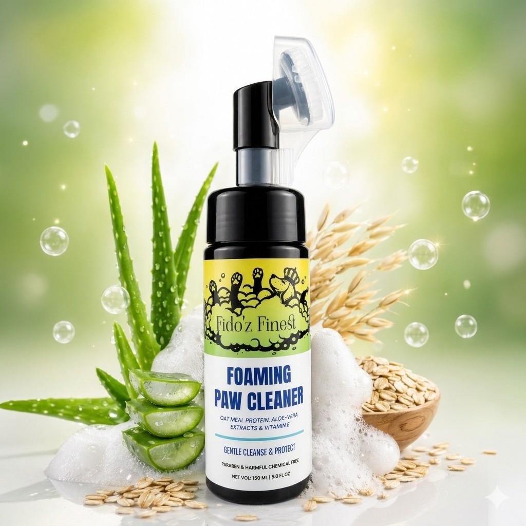 FOAMING PAW CLEANER - OATMEAL - Image 3